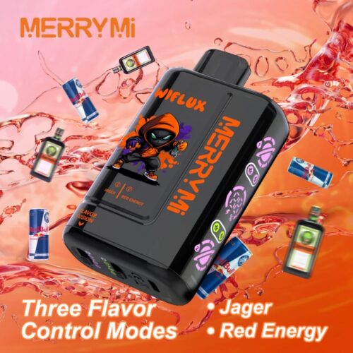 MerryMI 24000 Wiflux Jagger/Red Energy e-cigarette