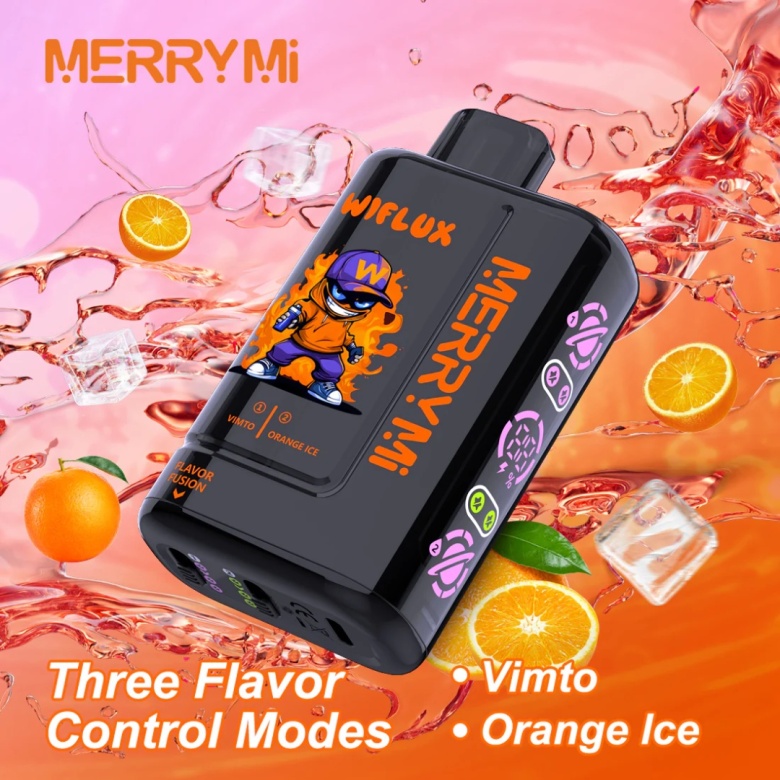 MerryMI 24000 Wiflux Mixed Berries/Gummy Bear e-cigarette