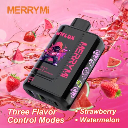 Buy MerryMI 24000 Wiflux Strawberry/Watermelon e-cigarette