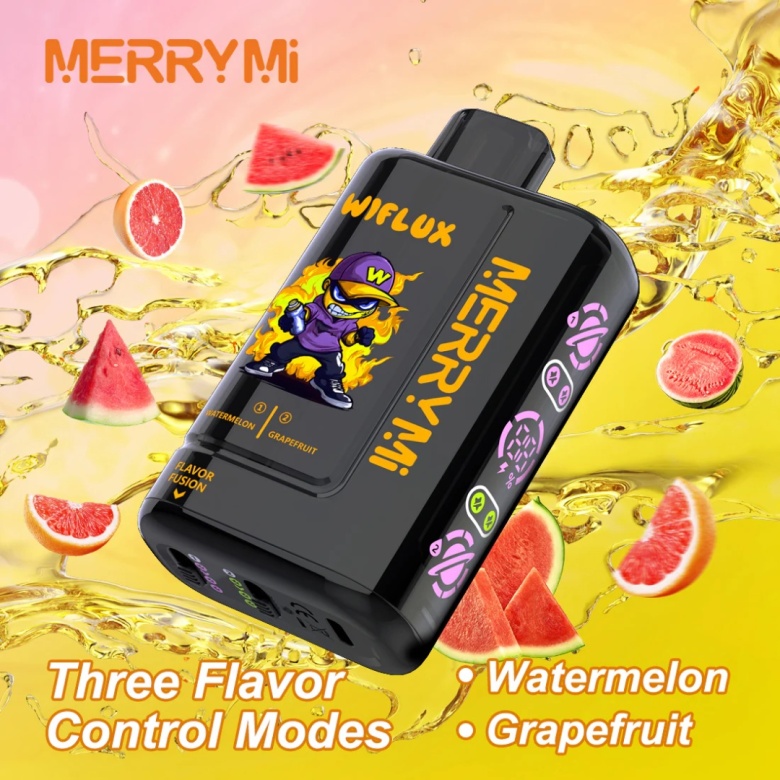 Buy MerryMI 24000 Wiflux Watermelon/Grapefruit e-cigarette