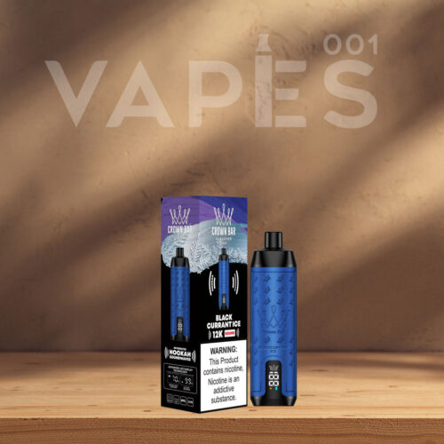 Al Fakher Crown Bar - 12K Sound - 0.5% de nicotine - Puff Jetable / Vape Disposable