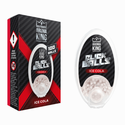 Aroma King Kapsułki Aromatyzujące Oval 100szt Ice Cola