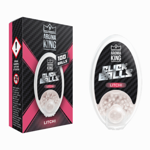 Aroma King Kapsułki aromatyzujące Oval 100szt Litchi