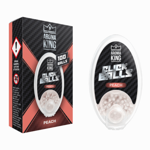 Aroma King Kapsułki Aromatyzujące Oval 100szt Peach