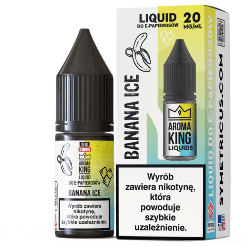 Aroma King LIQUID 10ml 20mg Banana Ice