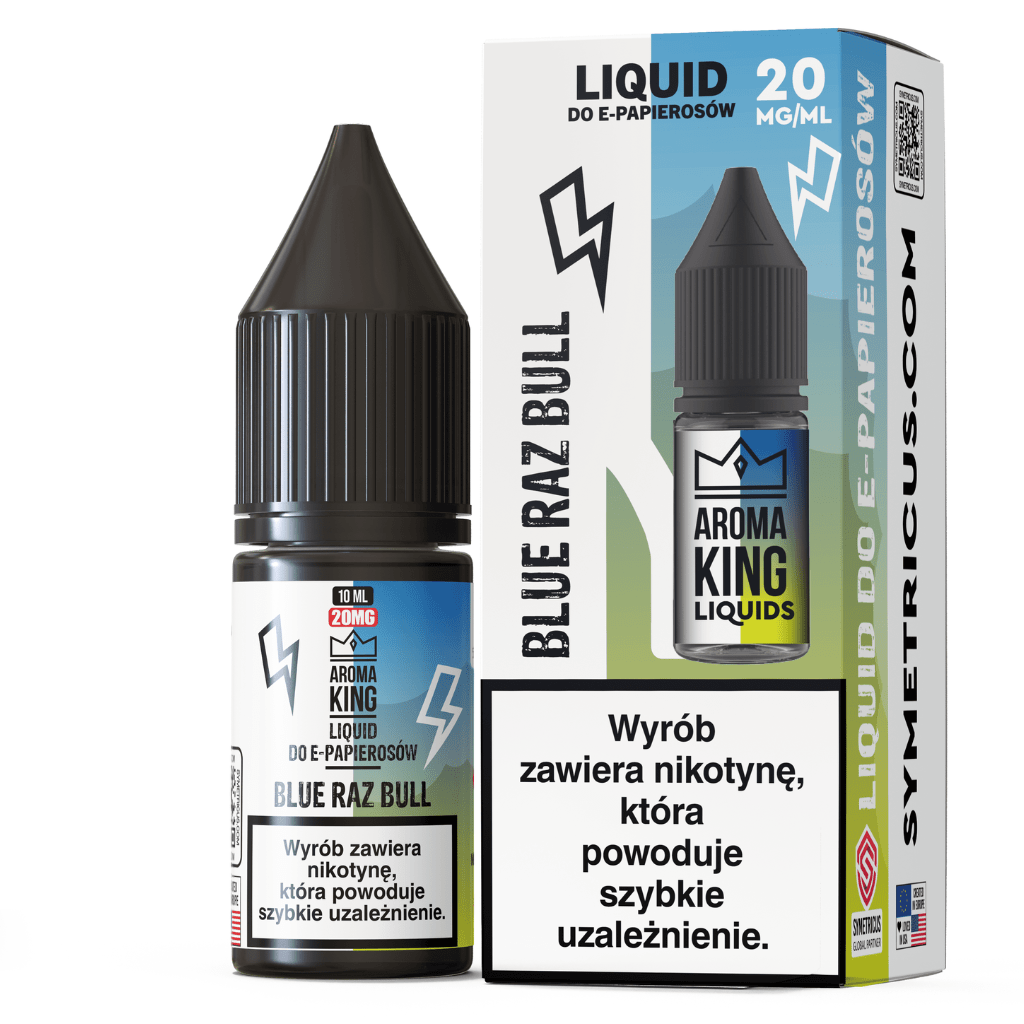 Aroma King Liquid 10ml 20mg Blue Razz Bull