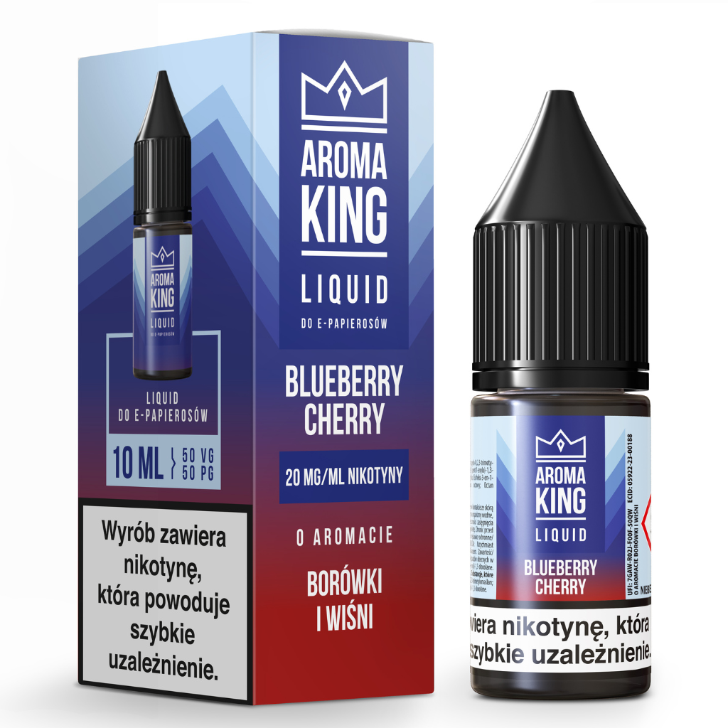 Aroma King Liquid 10ml 20mg Blueberry Cherry