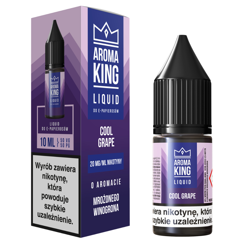 Aroma King Liquid 10ml 20mg Cool Grape New