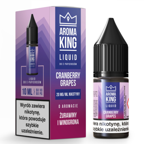 Aroma King Liquid 10ml 20mg Cranberry Grapes
