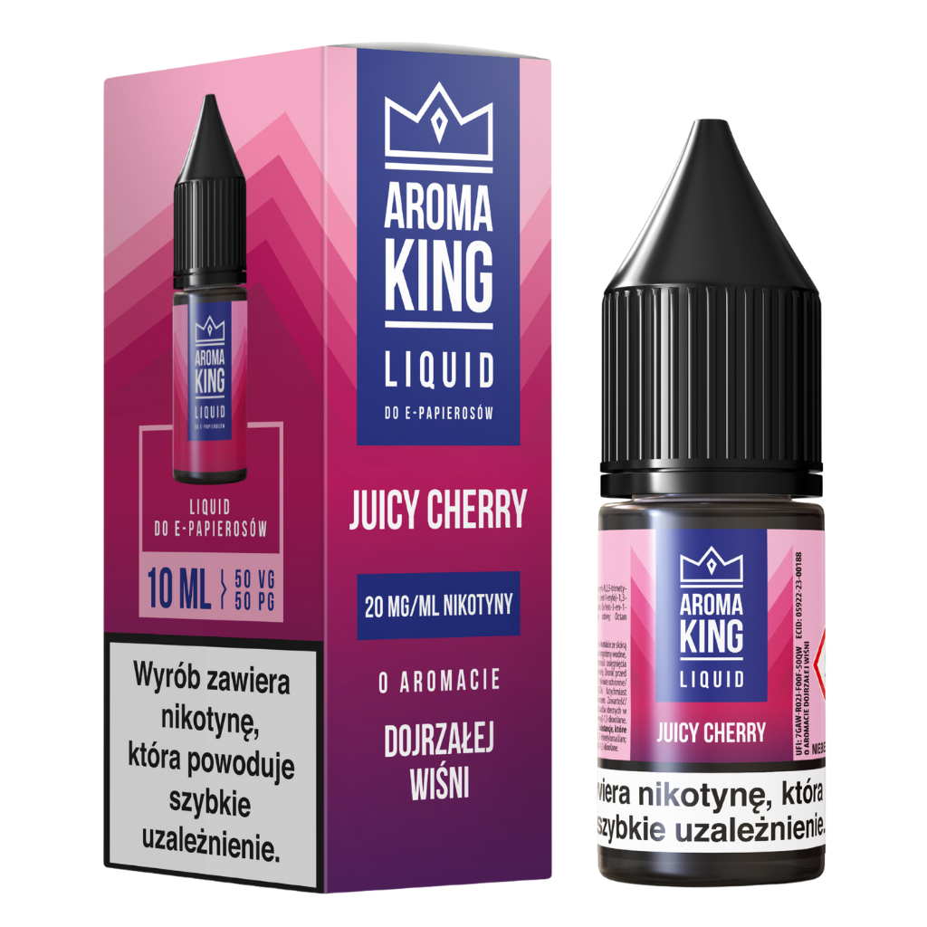 Aroma King Liquid 10ml 20mg Juicy Cherry NEW
