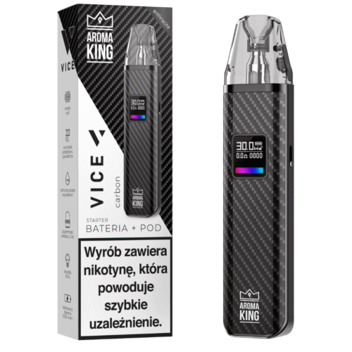 Aroma King Vice Bateria + POD Carbon Black 1000 mAh