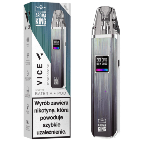 Aroma King Vice Bateria + POD Moonstone Grey 1000 mAh