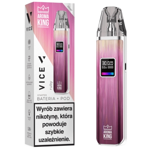 Aroma King Vice Bateria + POD Ruby Pink 1000 mAh