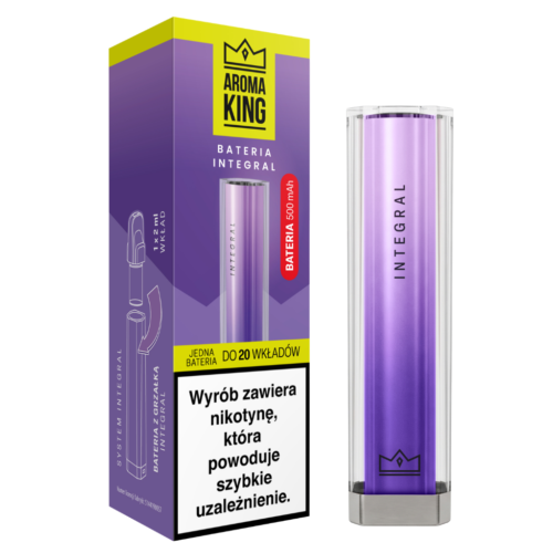 Bateria Aroma King 500mAh Integral System POD Purple