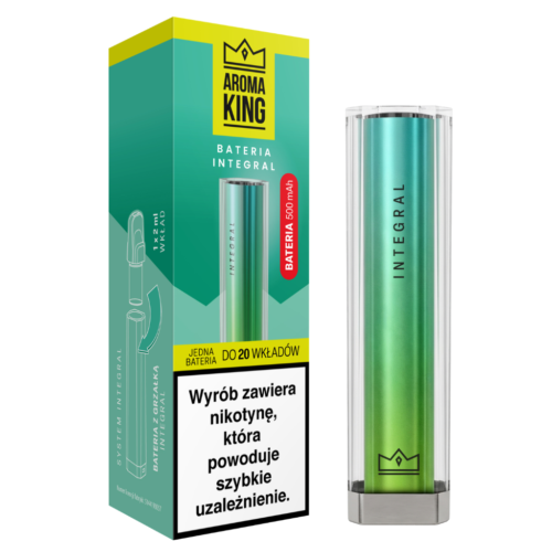 Bateria Aroma King 500mAh Integral System POD Turquoise