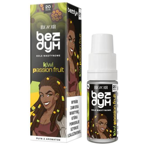 Bezzer Bezdym Liquid Nikotynowy 10ml 20mg Kiwi Passion Fruit