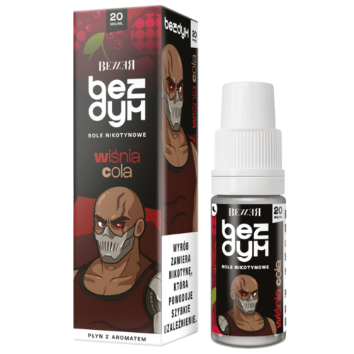 Bezzer Bezdym Liquid Nikotynowy 10ml 20mg Wiśnia Cola
