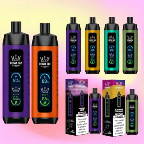 Buy Al Fakher Crown Bar 8000 Pro Puffs VapeAl Fakher Crown Bar 8000 Pro Puffs