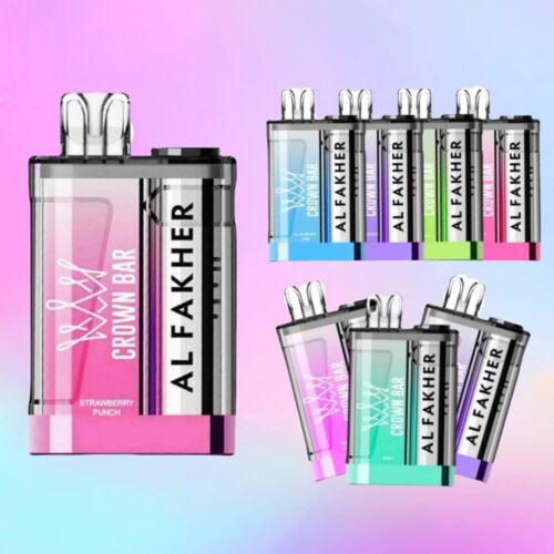 Buy Al Fakher Crown Bar Crystal 9000 Puffs Vape Al Fakher Crown Bar Crystal 9000 Puffs