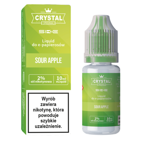 CRYSTAL LIQUID 10ml 20mg Sour Apple