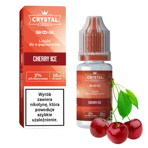 CRYSTAL Liquid Nikotynowy 10ml 20mg Cherry Ice