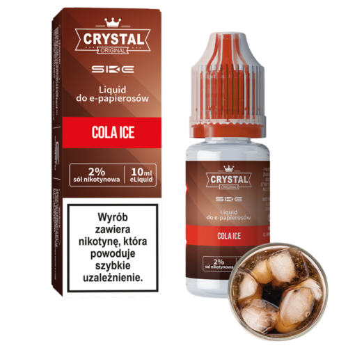 CRYSTAL Liquid Nikotynowy 10ml 20mg Cola Ice