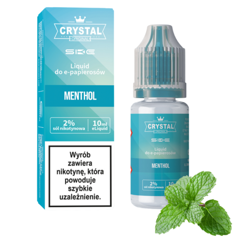 CRYSTAL Liquid Nikotynowy 10ml 20mg Menthol