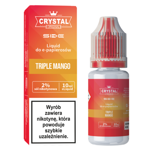 CRYSTAL Liquid Nikotynowy 10ml 20mg Triple Mango