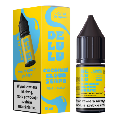 Delulu LIQUID 10ml 20mg Coconut Cloudscape Pinacolada