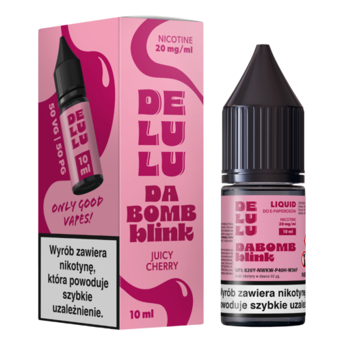Delulu LIQUID 10ml 20mg Dabomb Blink Juicy Cherry