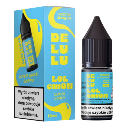 Delulu LIQUID 10ml 20mg LOLemon Lemon Candy