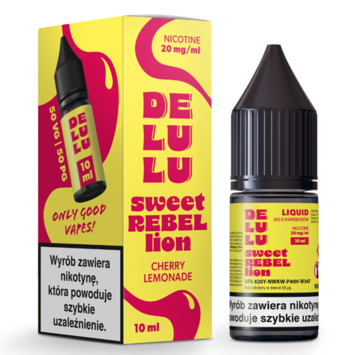 DELULU Liquid 10ml 20mg Sweet Rebellion Cherry Lemonade