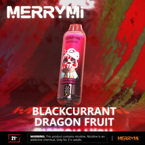 E-Papierosy MerryMi Mk 20 000 Blackcurrant Dragon Fruit