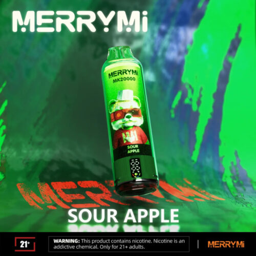 E-Papierosy MerryMi Mk 20 000 Sour Apple