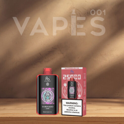 Fumot - Tornado 25K - Puff Jetable / Vape Disposable 2% Nicotine