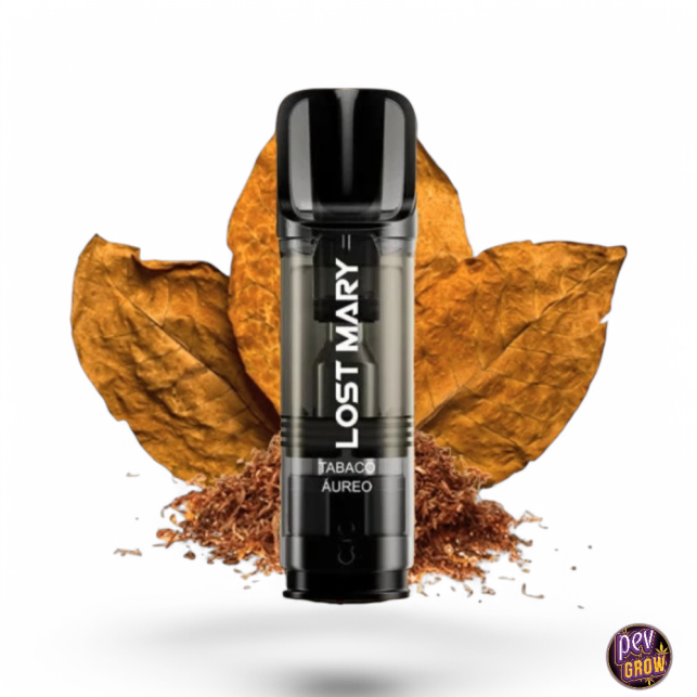 Hervulbare Pod Lost Mary Tappo Pro Golden Tobacco 20mg · Klassieke Smaak