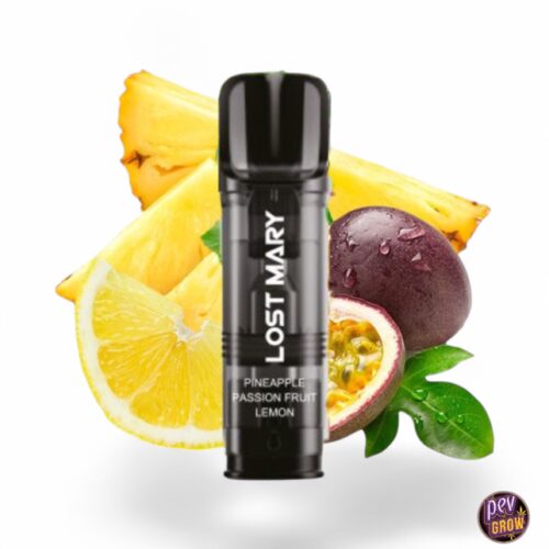 Hervulbare Pods Lost Mary Tappo Ananas Passievrucht Citroen 20mg – 2 stuks