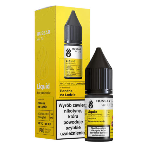 HUSSAR LIQUID NIKOTYNOWY 10ml 20mg Banana On Ice
