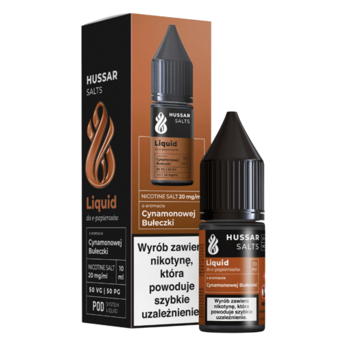 HUSSAR LIQUID NIKOTYNOWY 10ml 20mg Cinnamon Bun