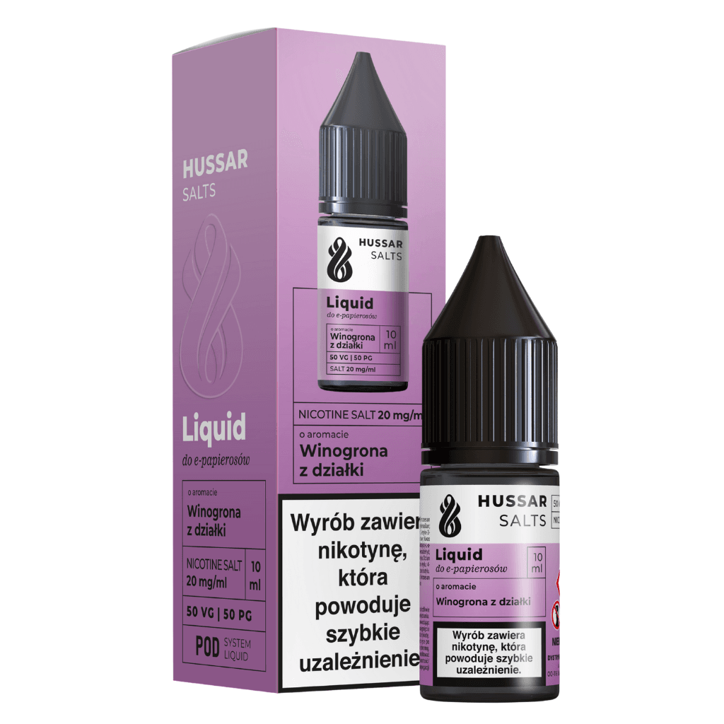 HUSSAR LIQUID NIKOTYNOWY 10ml 20mg Concord Grapes