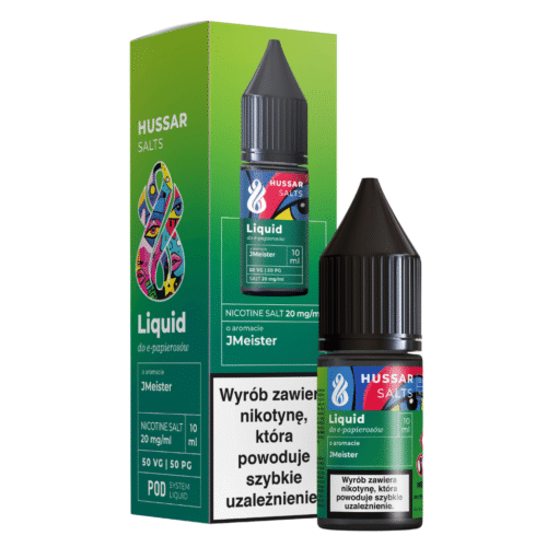HUSSAR LIQUID NIKOTYNOWY 10ml 20mg Jeger Maister