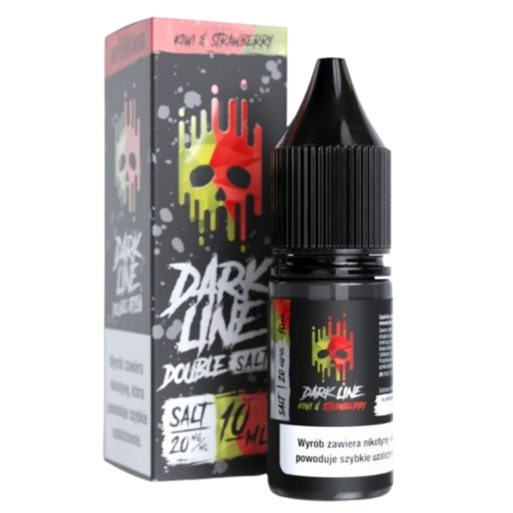 Liquid Dark Line Salt 10ml Double 20mg Kiwi Strawberry