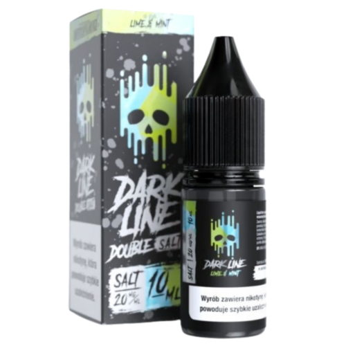 Liquid Dark Line Salt 10ml Double 20mg Lime Mint