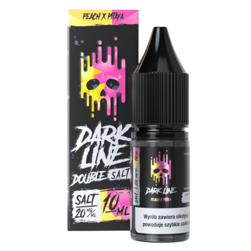 Liquid Dark Line Salt 10ml Double 20mg Peach Pitaya