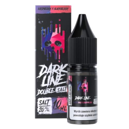 Liquid Dark Line Salt 10ml Double 20mg Raspberry Blackberry