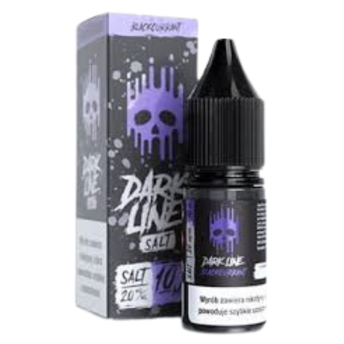 Liquid Dark Line Salt 10ml Single 20mg Blackcurrant