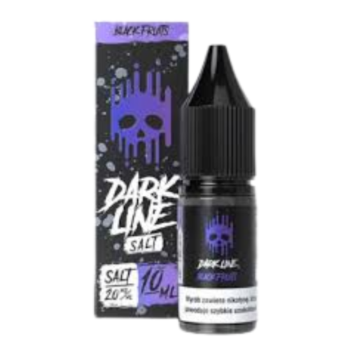 Liquid Dark Line Salt 10ml Single 20mg Blackfruits