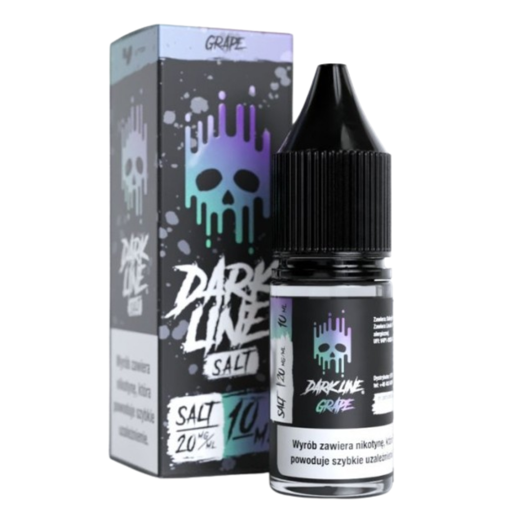 Liquid Dark Line Salt 10ml Single 20mg Grape