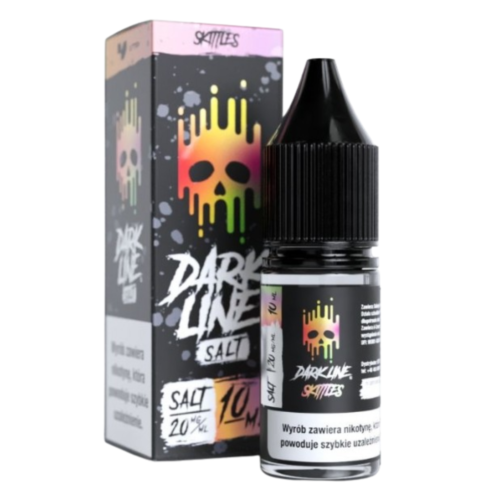 Liquid Dark Line Salt 10ml Single 20mg Skittles