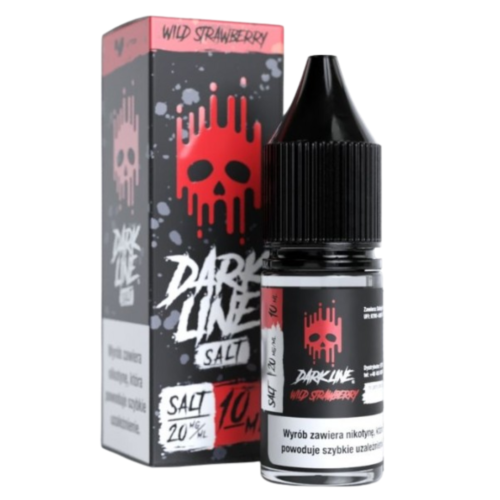 Liquid Dark Line Salt 10ml Single 20mg Wild Strawberry